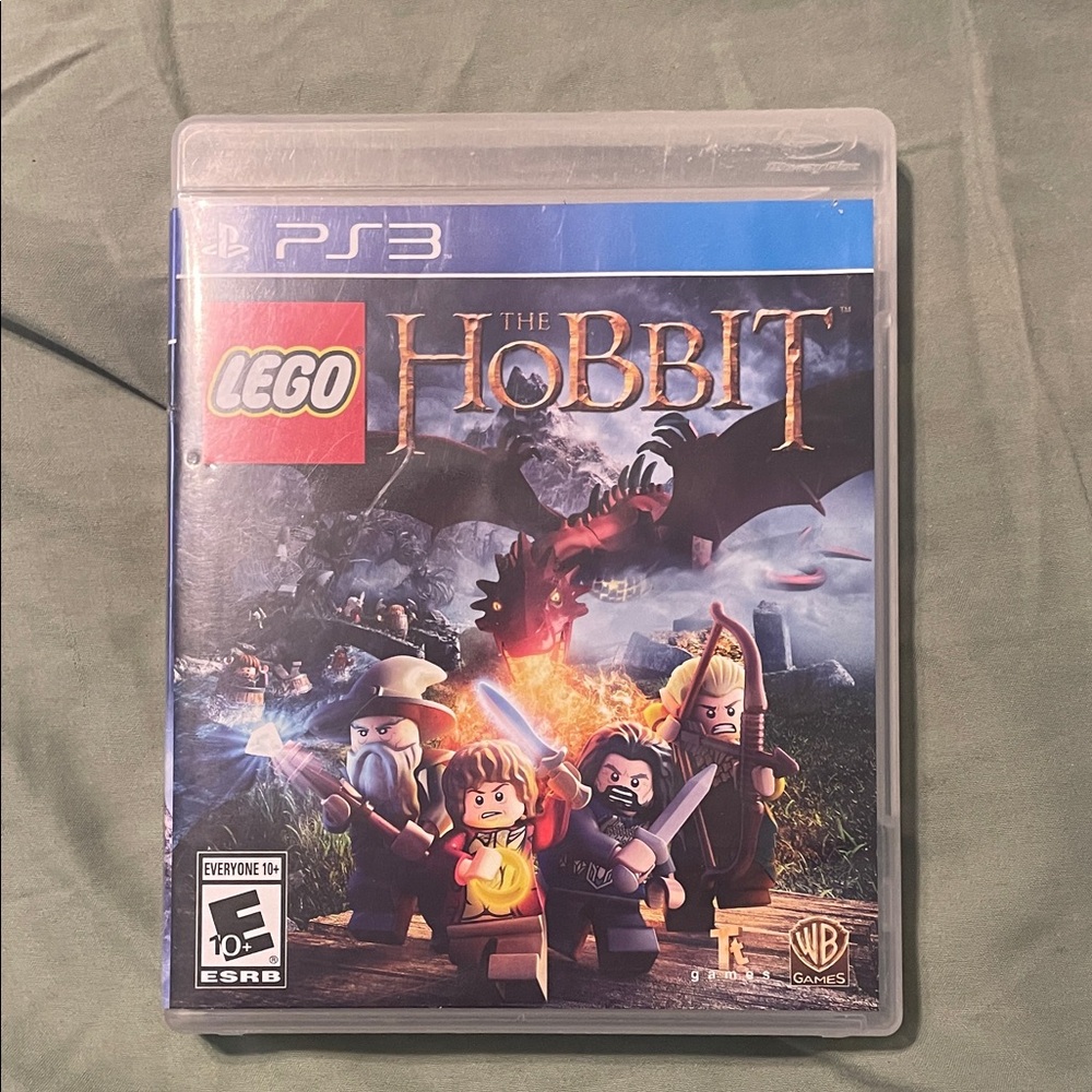 LEGO The Hobbit PS3 Game - Red, Blue, Black